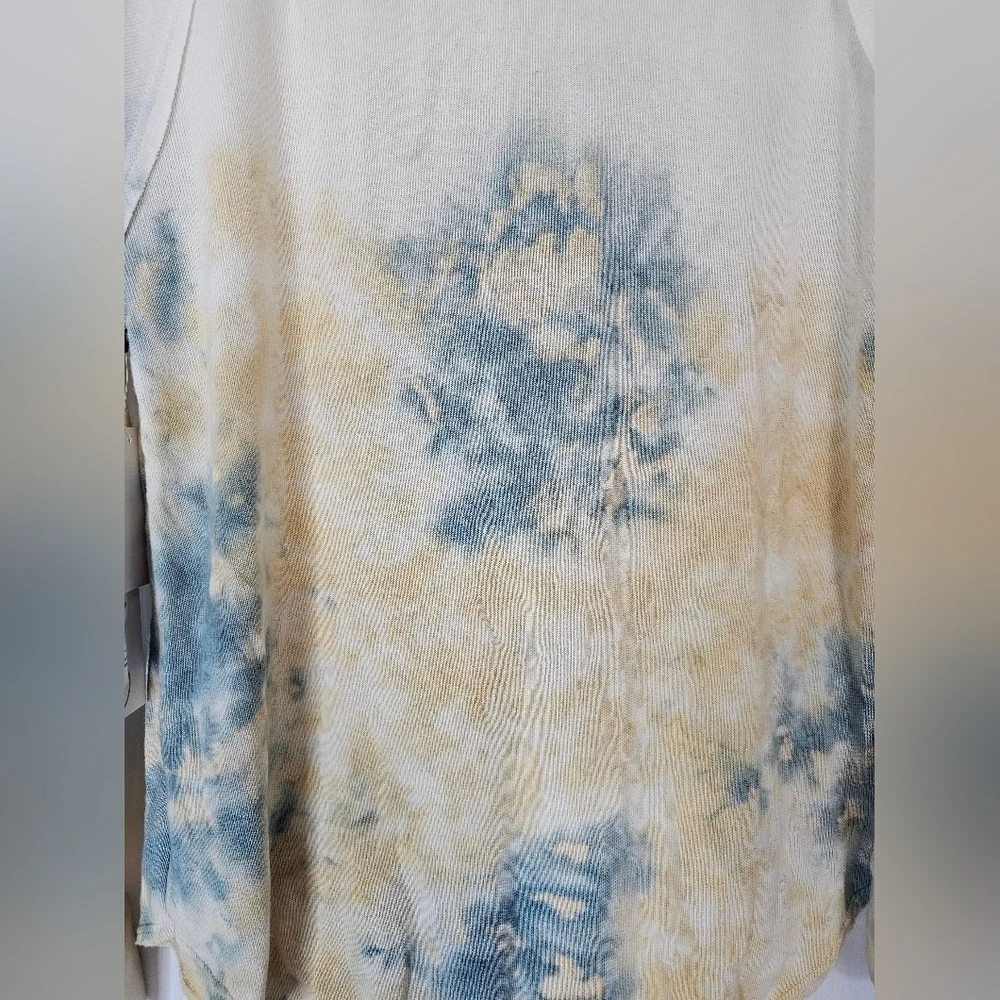 TREASURE & Bond size Large tie-dyed crewneck long-sleeved NWT - Picture 6 of 7